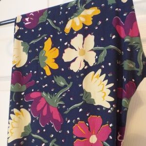 LulaRoe Floral TC Leggings